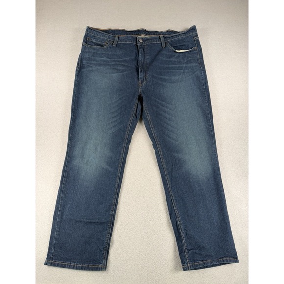Levi's Other - Levi's 541 Mens Athletic Stretch Jeans 42X28 Dark Blue Wash Denim